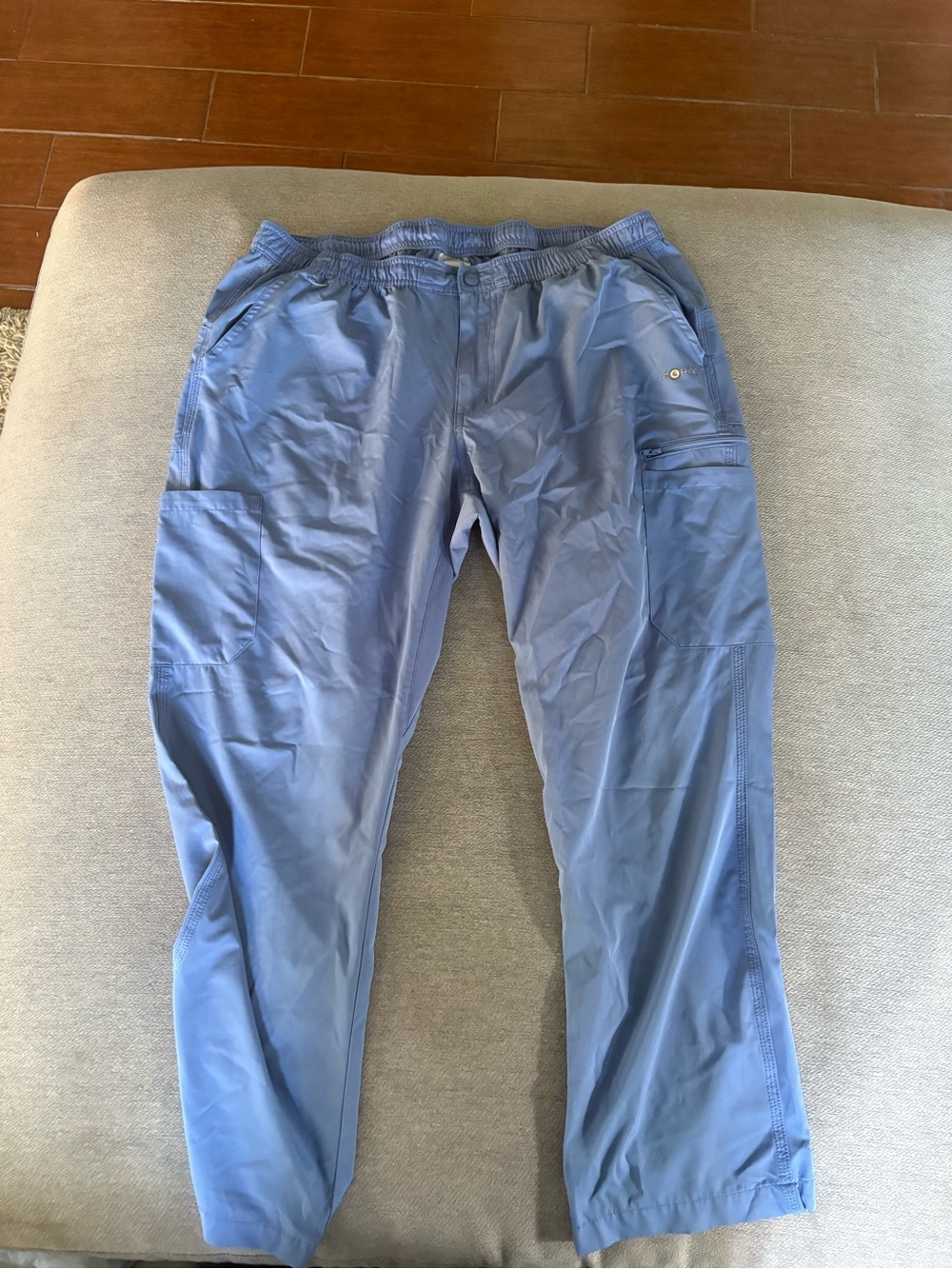Carhartt Women's scrub pants Blue Drawstring Track Pants